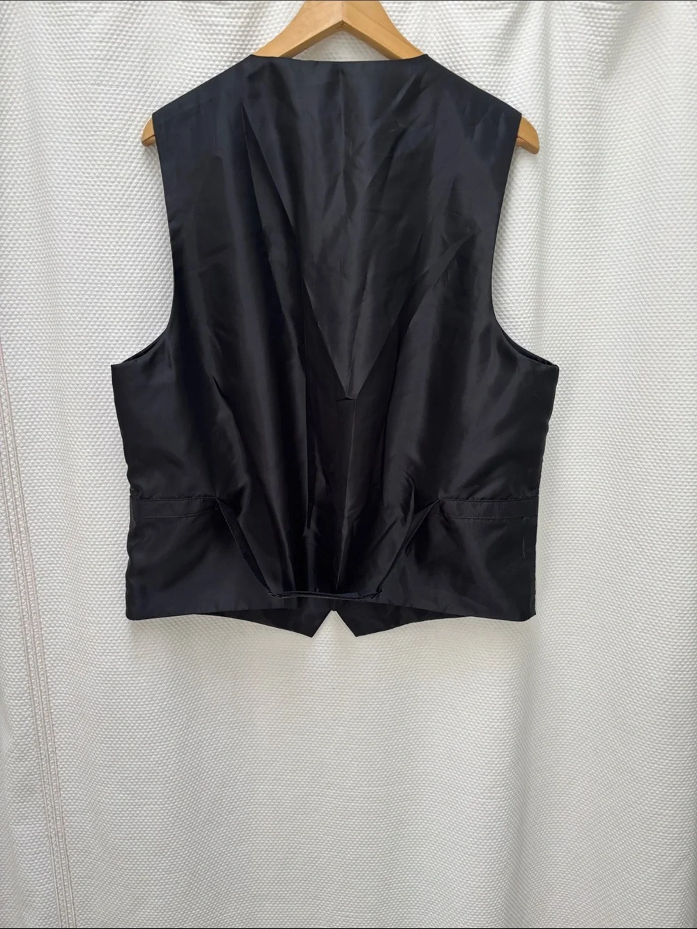 Nicole Miller Light Gray and Black Men's Dress Vest